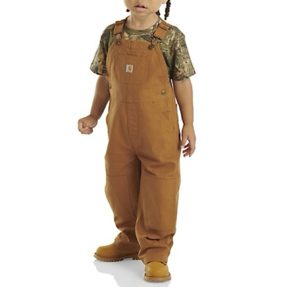 Carhartt Infant Canvas Bib Overalls – Size 6 Months NWT